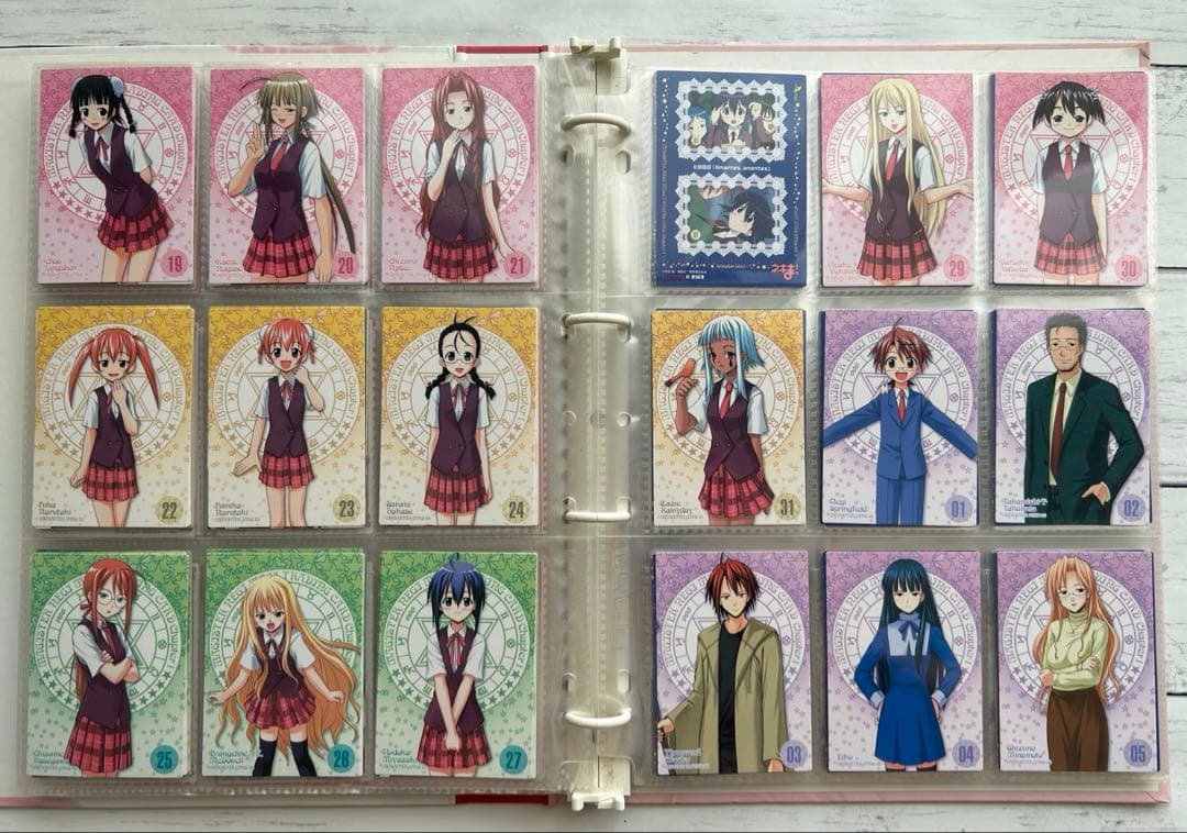 魔法先生ネギま！ファイル トレーディングカード 大量セット