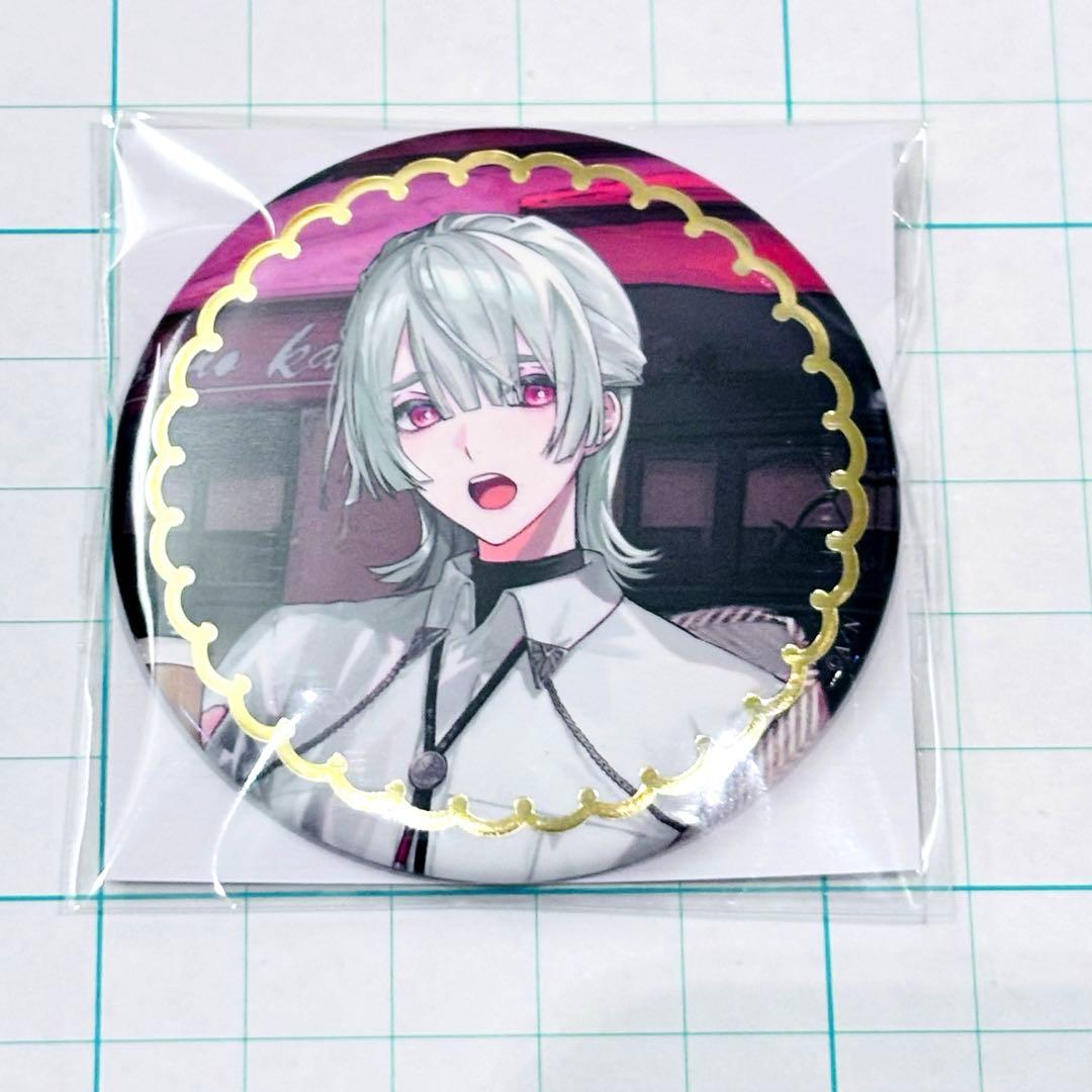 VΔLZ 弦月藤士郎 にじさんじ AGF 缶バッジ