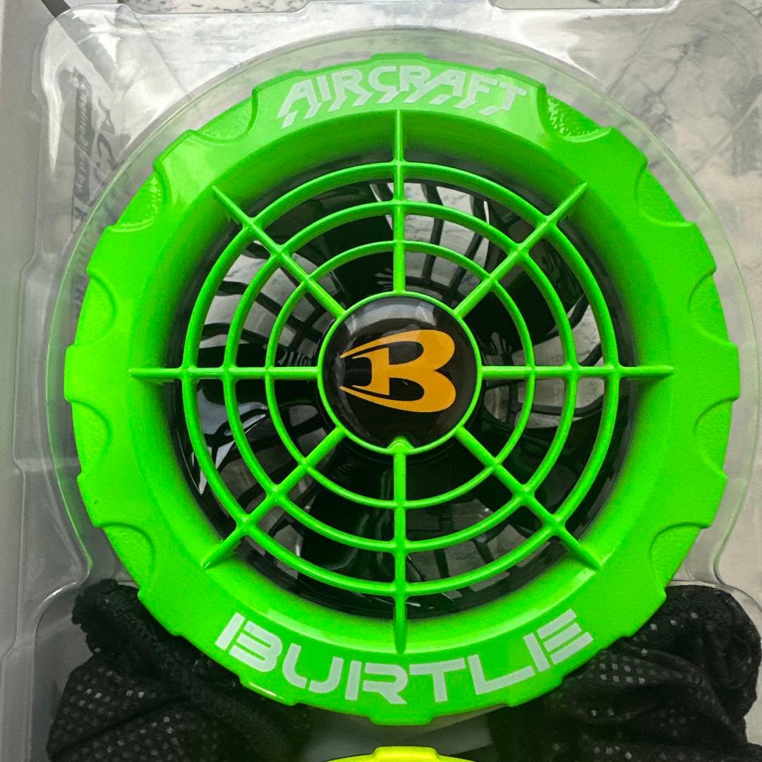 限定品 バートル ファン アシンメトリー イエロー　ライム AC371 ❶