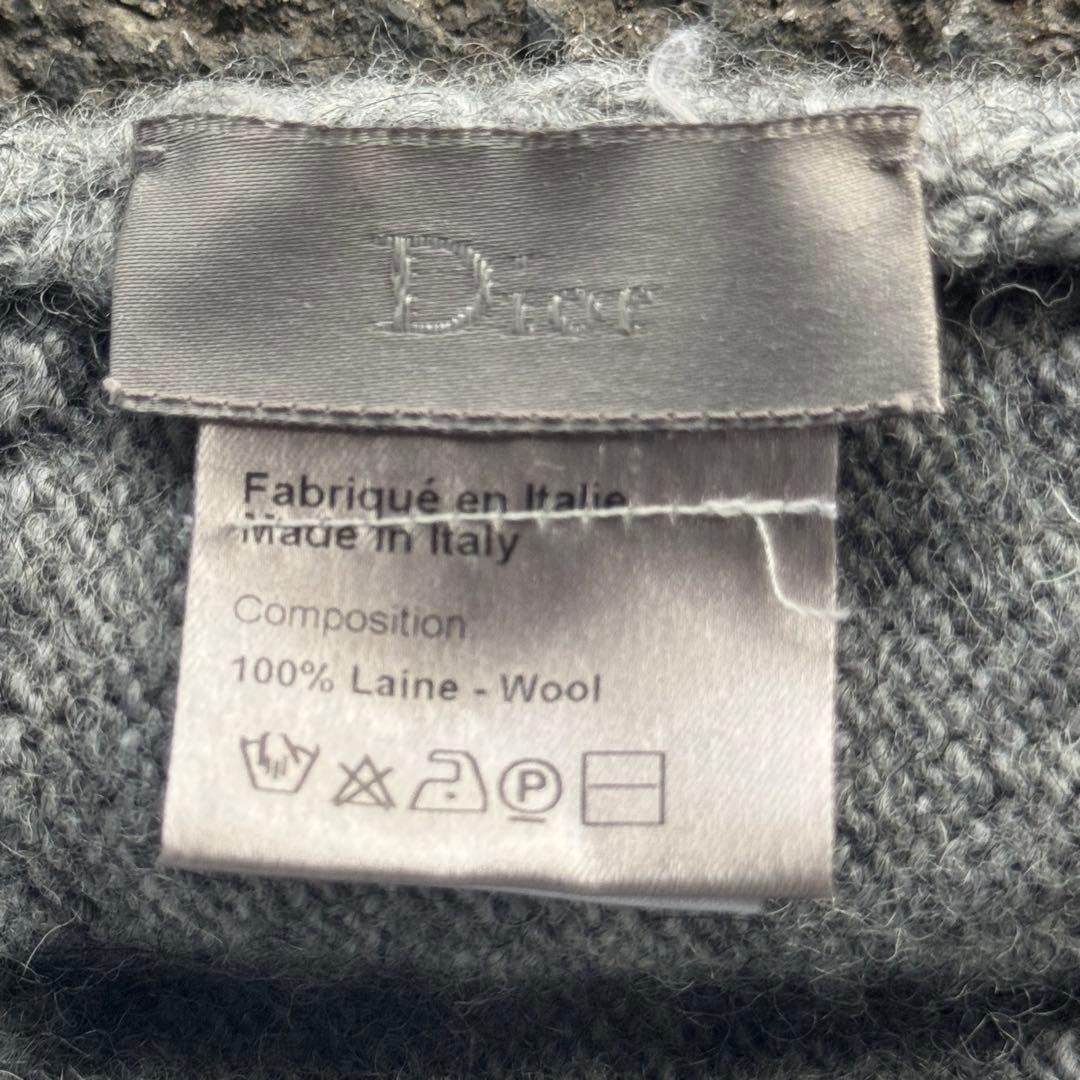 A/W2007 Dior Homme Wool Arm Warmers Grey