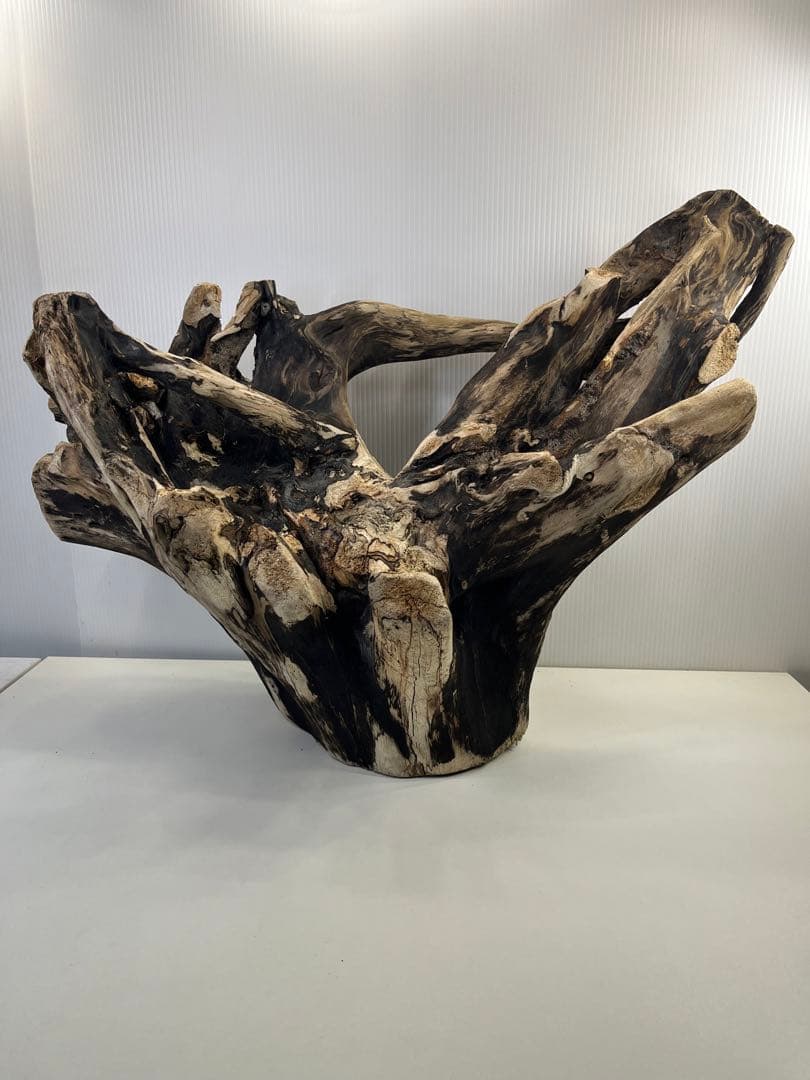 k90特大流木 アク抜き済み 爬虫類シェルター レイアウト用 登り木