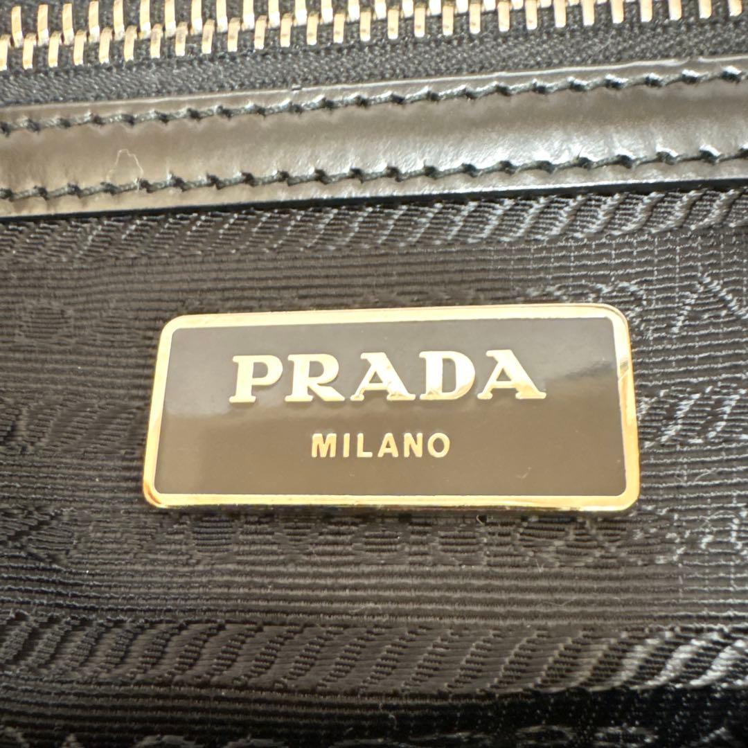美品 PRADA プラダ ハンドバッグ ブラック 正規品 レディース