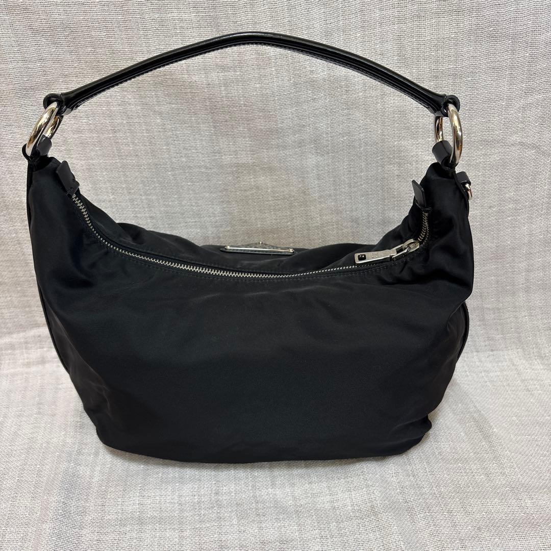 美品 PRADA プラダ ハンドバッグ ブラック 正規品 レディース