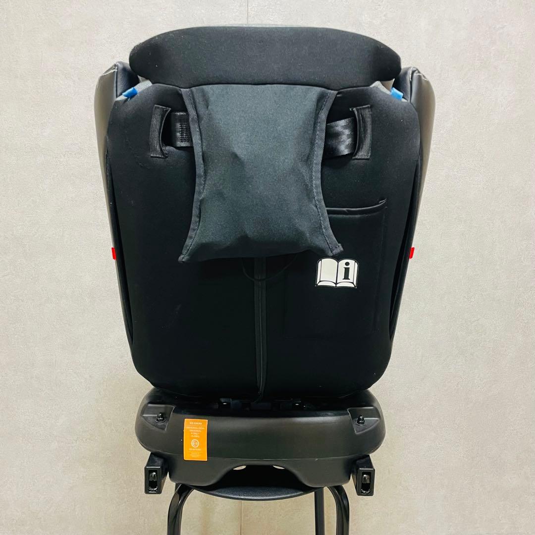 美品 日本育児 グロウフィット ISOFIX チャイルドシート 新生児 回転式
