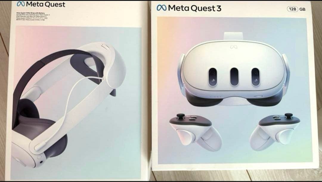  Quest 3 128GB ＋ Eliteストラップ バッテリー付き quest 3 128GBモデル+バッテリーストラップ+その他 Amazon.co.jp: Meta