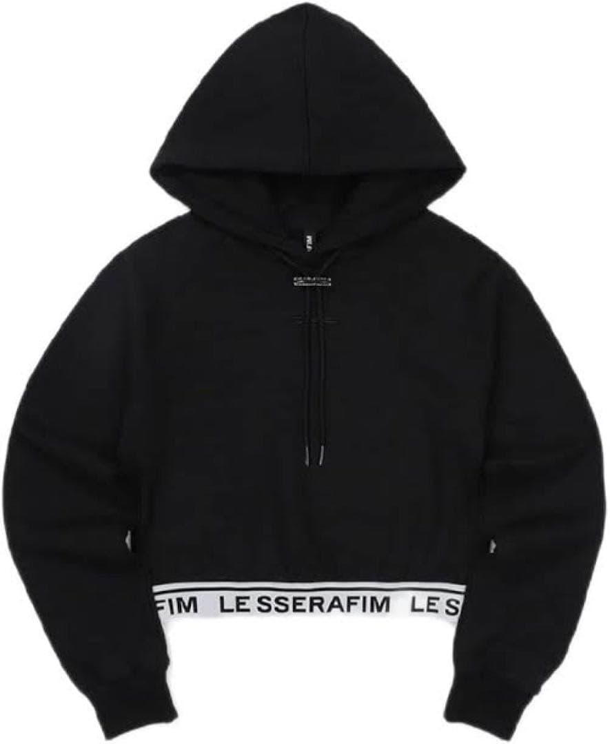 LE SSERAFIM Crop Hoodie ルセラフィム パーカー
