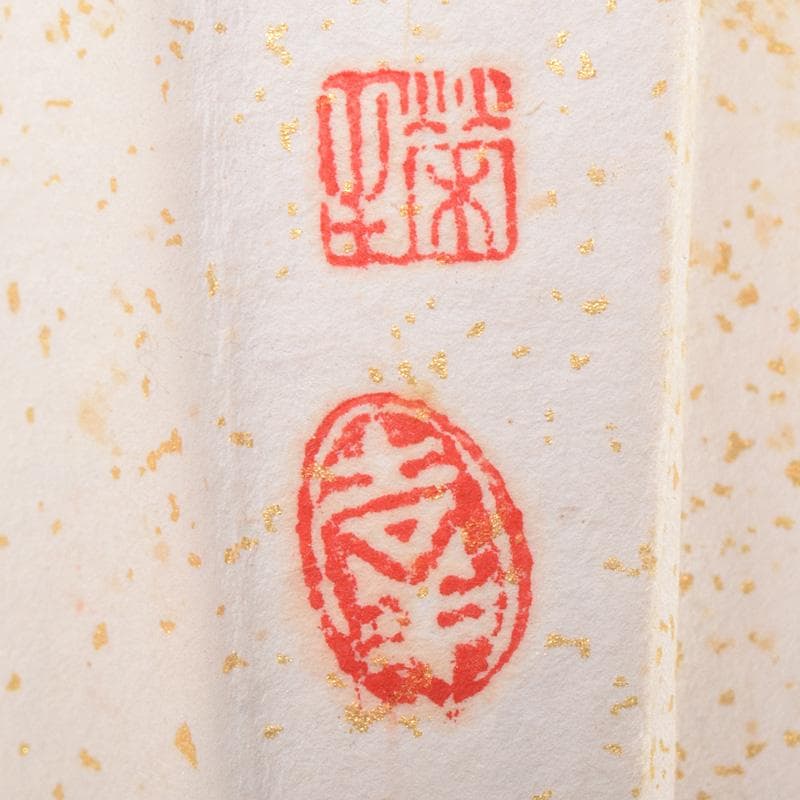 中国 雲溪竹人刻親骨 水墨画 漢詩花図 扇子 M R8802 - メルカリ