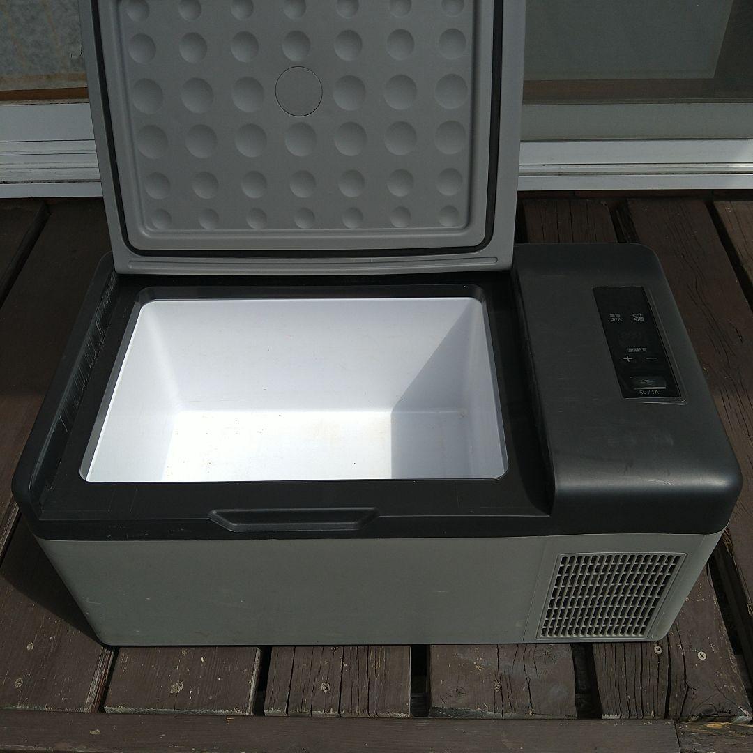 車載冷蔵庫 グレー DC電源対応