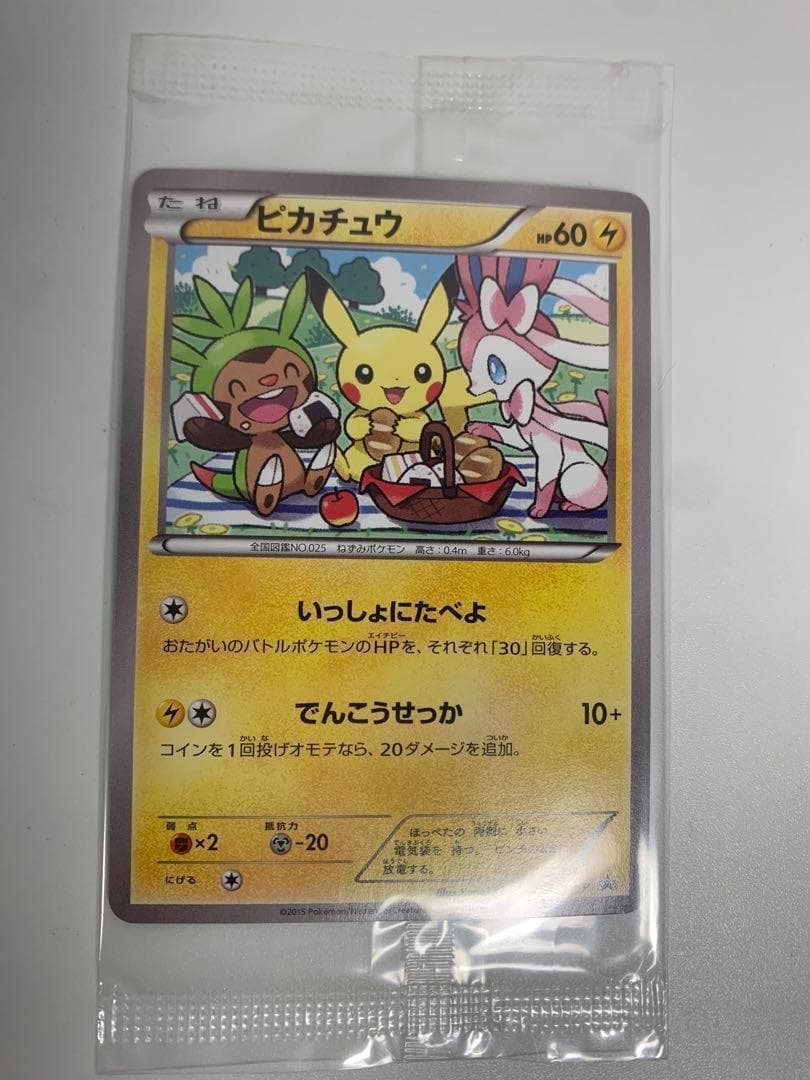 ピカチュウ 208/XY-P ポンチョを着たピカチュウ： スペシャルBOX メガリザードンY