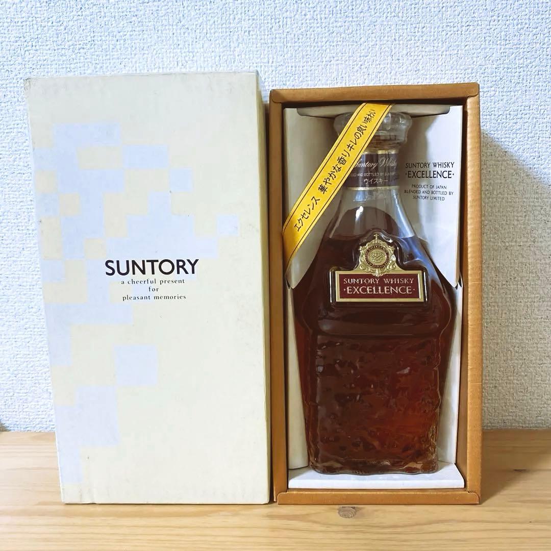 SUNTORY EXCELLENCE ウイスキー 箱入り - メルカリ