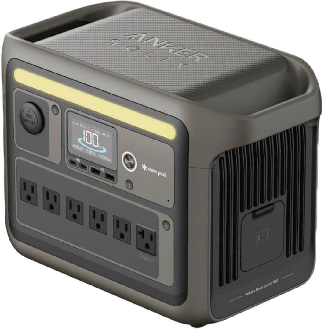 発電機・ポータブル電源 ANKER Portable PowerStation1000 Peak 発電機・ポータブル電源 Peak ANKER Portable PowerStation1000