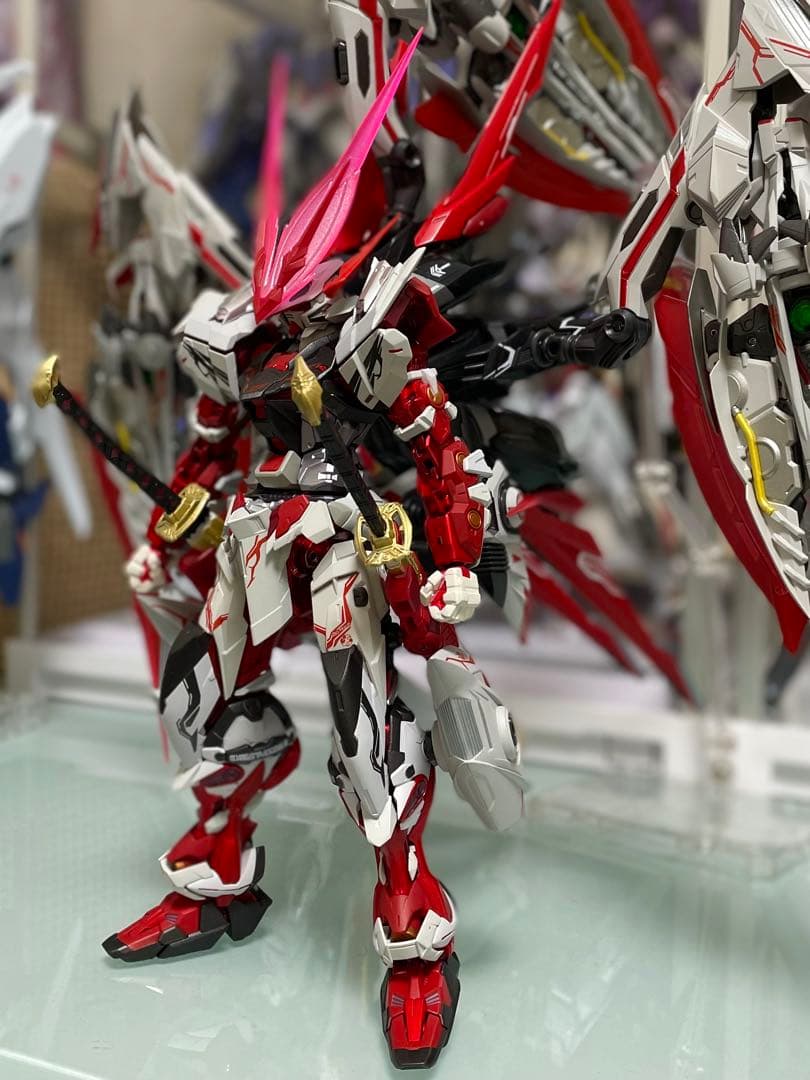 L BUILD ガンダムアストレイ レッドドラゴニクス 修正部品有