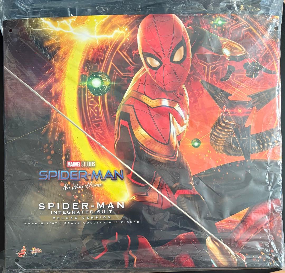 HOT TOYS スパイダーマン インテグレーテッドスーツ デラックス版 もっと！HOT！ vol.768 インテグレーテッドスーツ版スパイダーマン