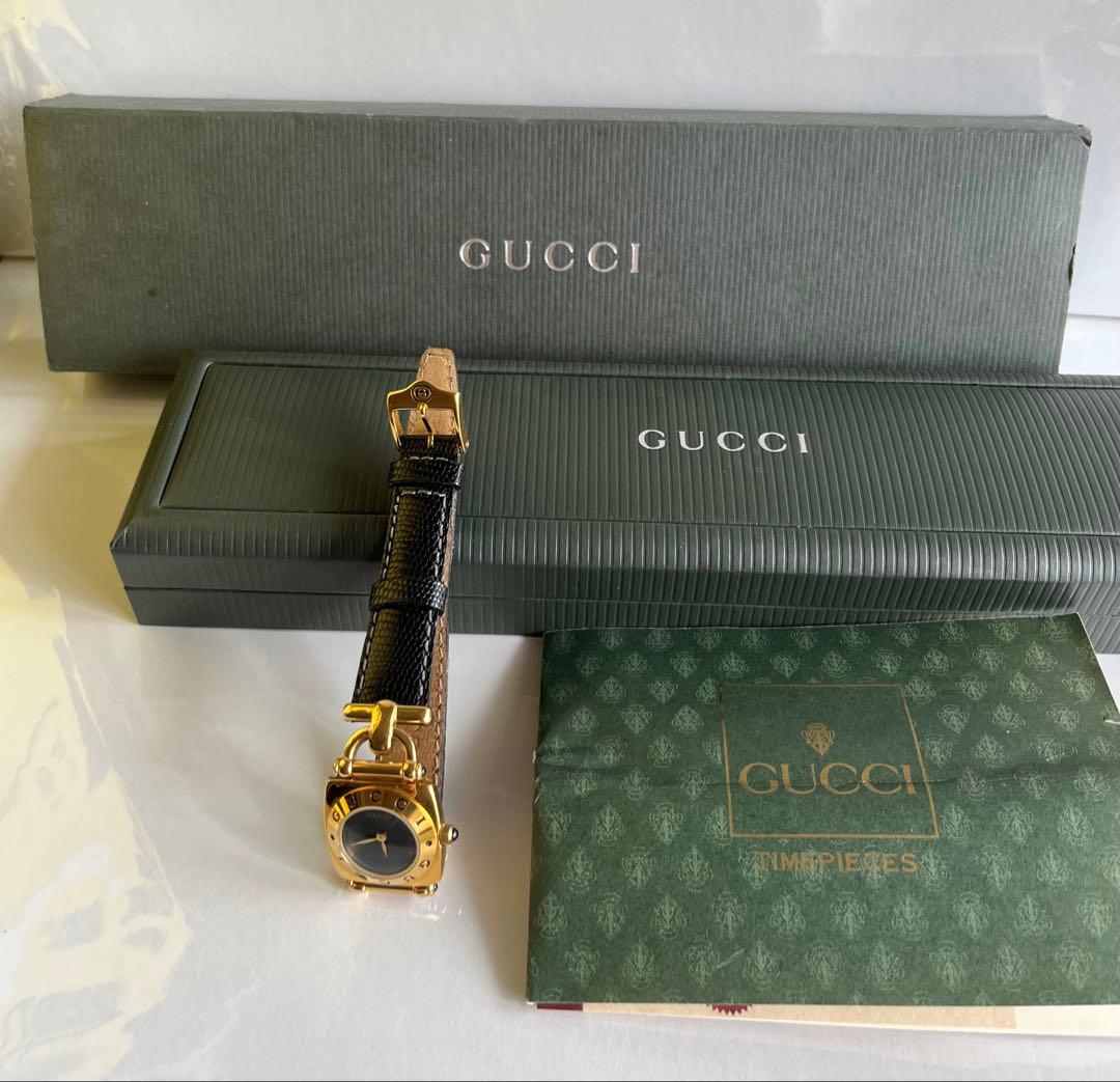 【美品】 GUCCI グッチ レディース腕時計