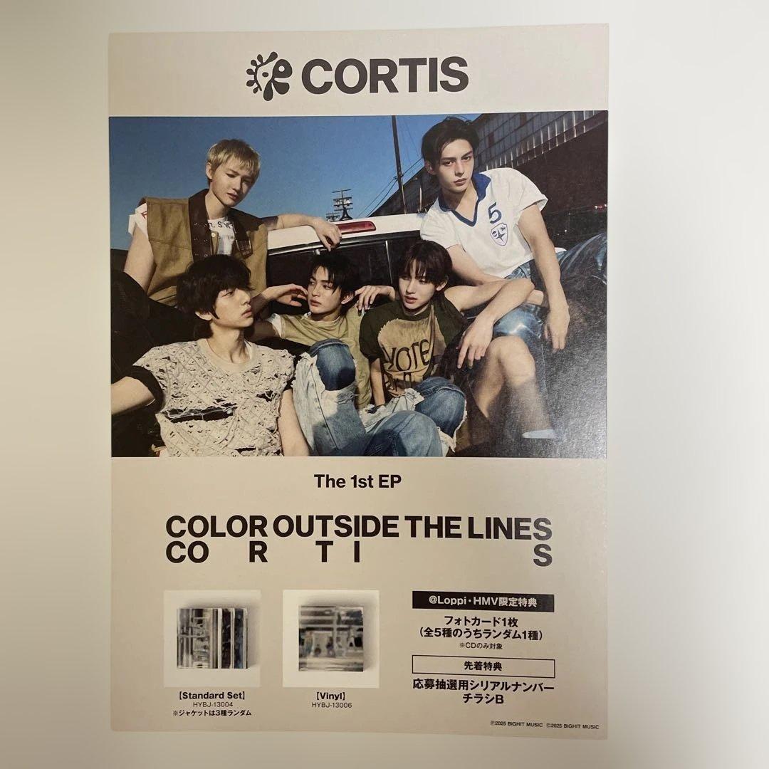 CORTIS ソンヒョン SEONGHYEON HMV 特典 フライヤー① - メルカリ