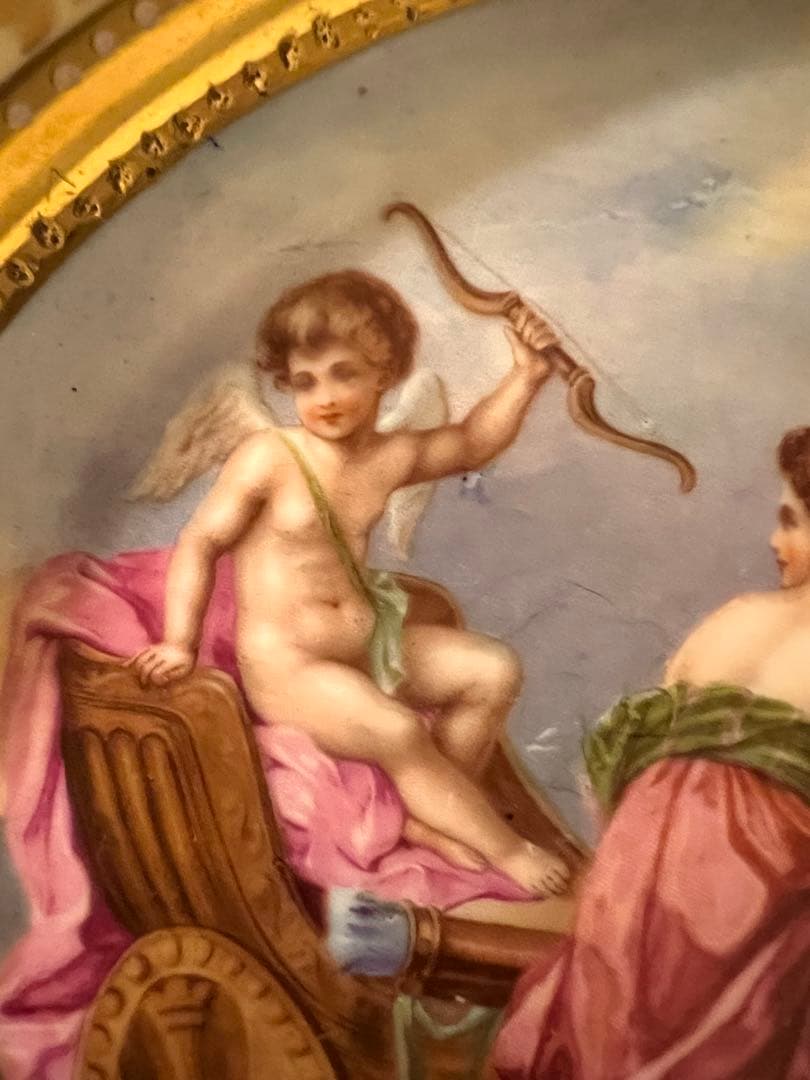 古典的神話の装飾皿