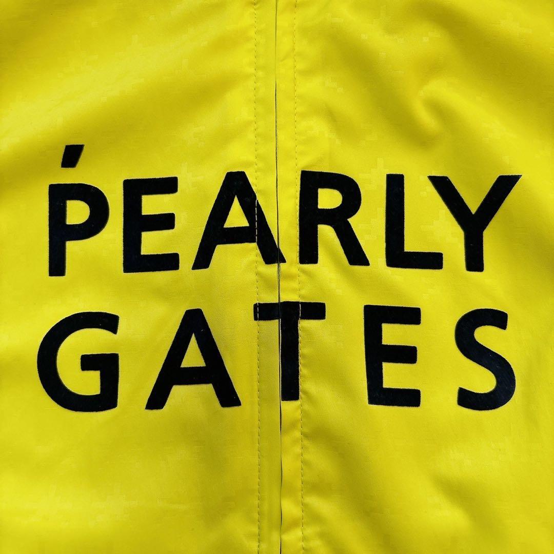 極美品　パーリーゲイツ　蓄熱裏地　スニード　ジャケット　星条旗　スター　イエロー