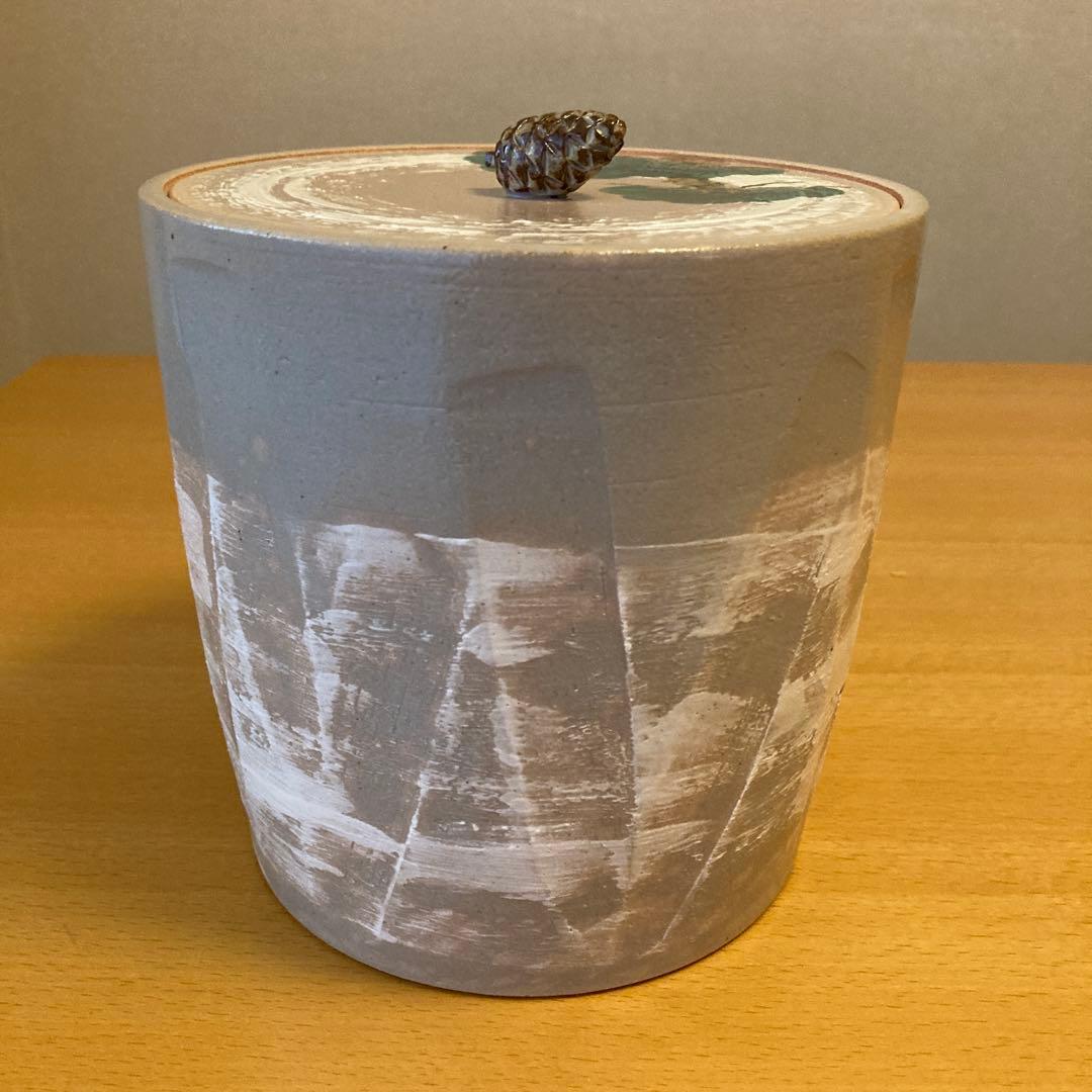 南口閑粋 乾山老松 水指 共箱