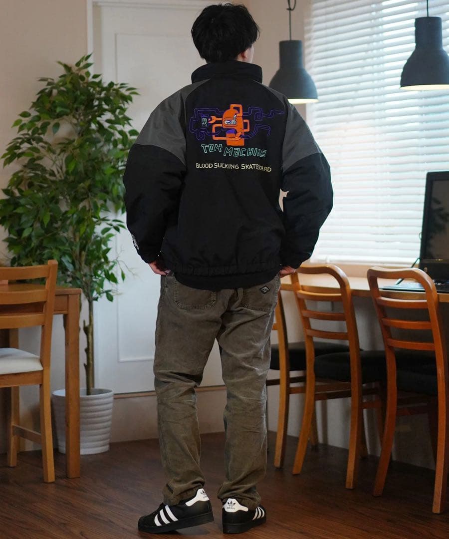 TOY MACHINE トイマシーン アウターリバーシブル ジャケット フリース