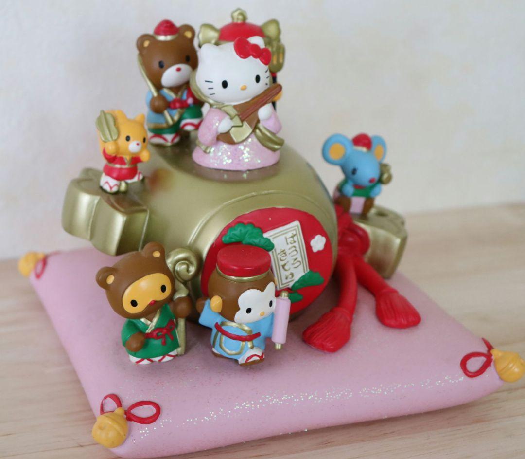 ◎レア　ハローキティ　小槌　七福神　vivitix 置物　縁起物　2003年◎