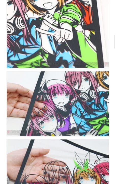 五等分の花嫁　キリトリエ　浴衣でピース！110枚限定品