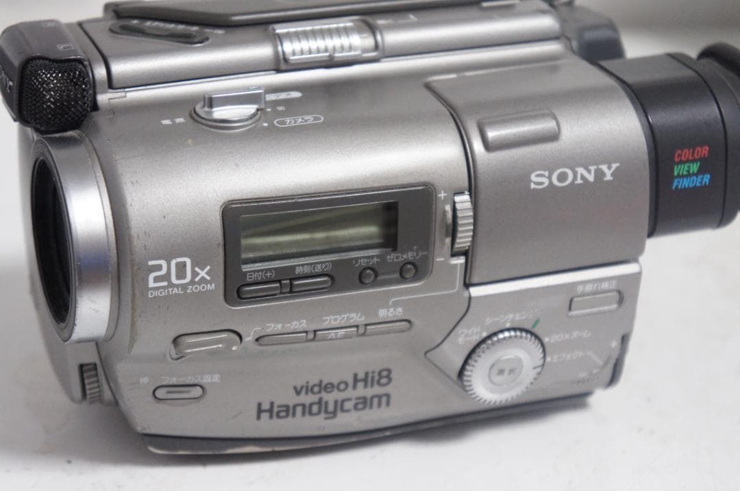 【動作OK】CCD-TR2 SONY Hi8ビデオカメラ　8mm 1112