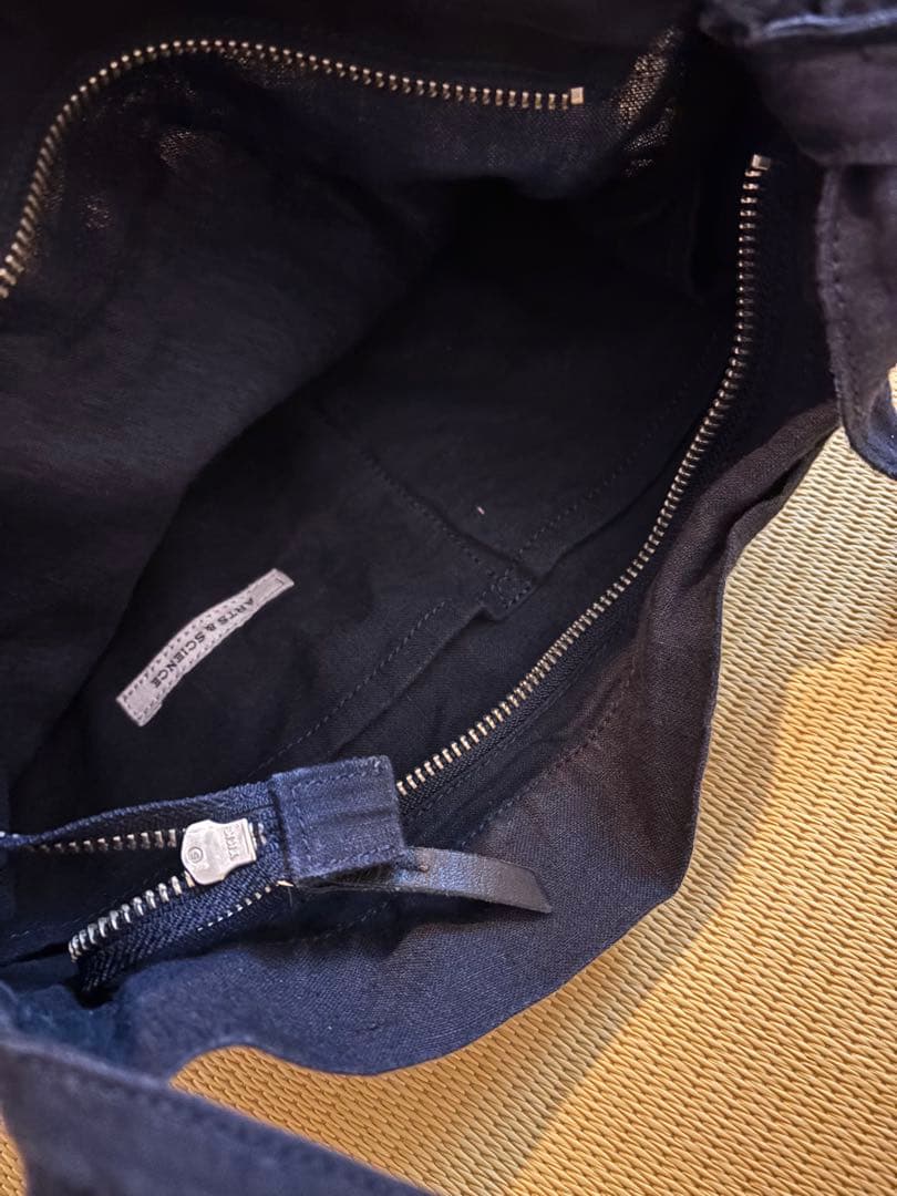 arts&science リネンショルダーバッグ