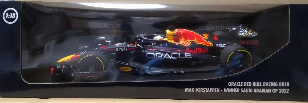 ミニチャンプス 1/18 レッドブルRB18 フェルスタッペン VER ホンダ