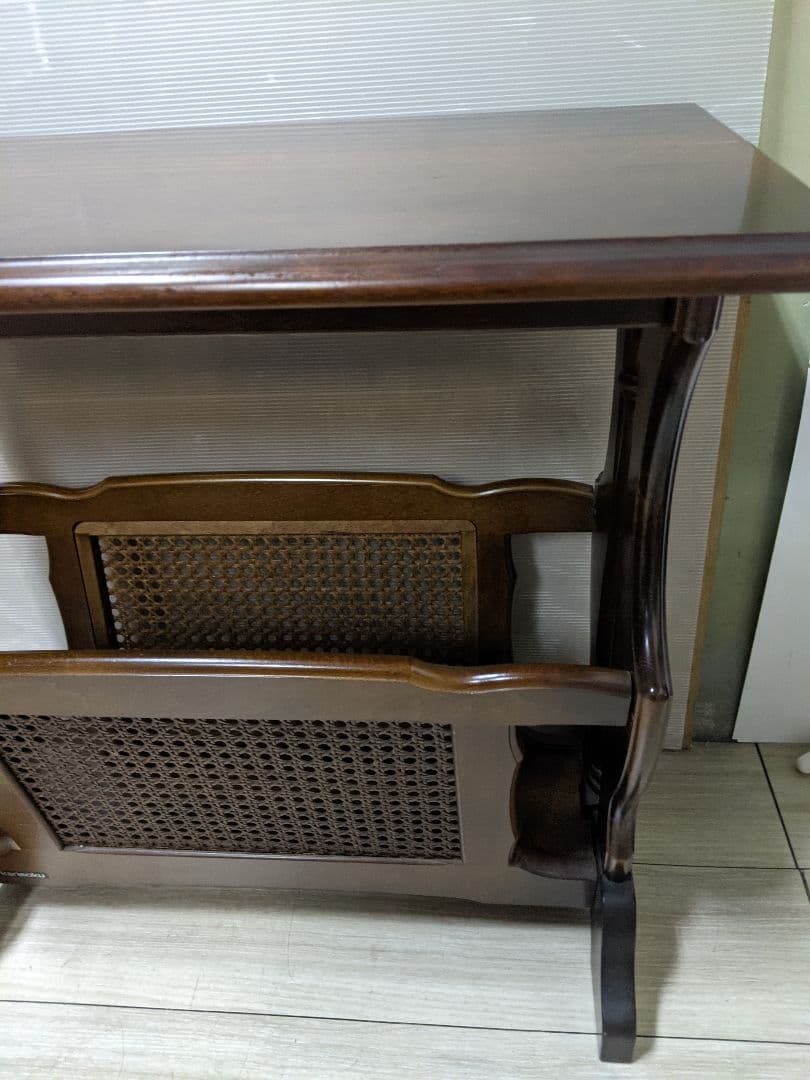 カリモク☆オールドカリモク☆サイドテーブル☆マガジンラック