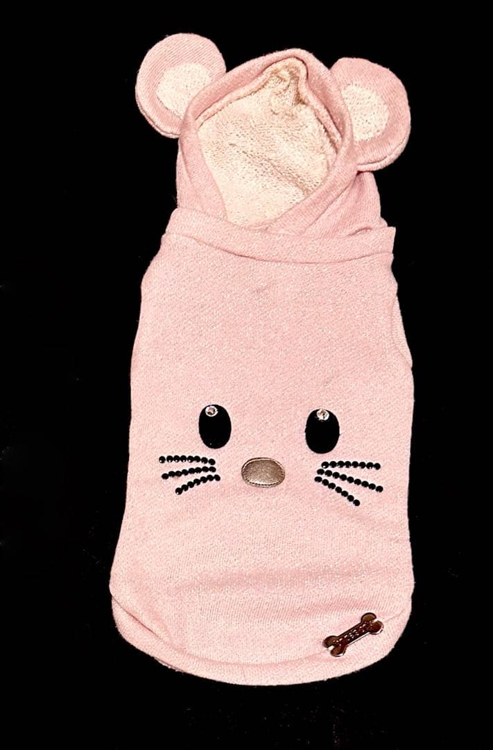 フォーペッツオンリー トッポミオ お洋服 ライトピンク サイズS セットアップ クロップド丈トップス ミニスカート[品番：BEEK0003732