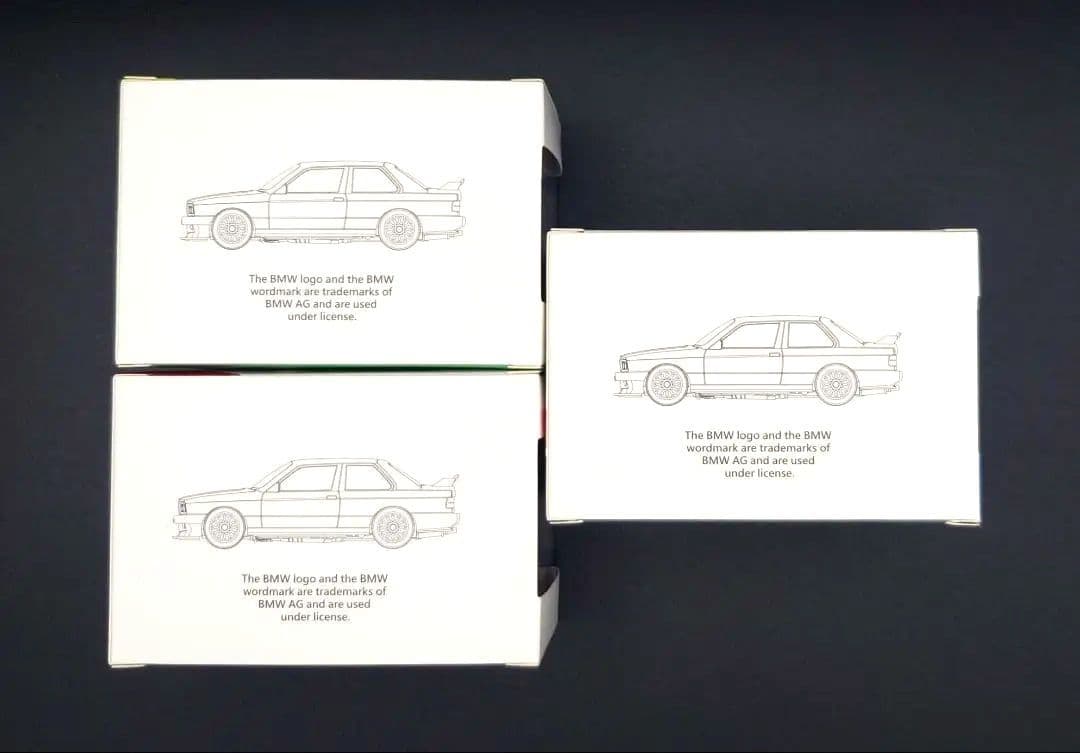 MINI GT BMW M3 E30 香港限定版 3台セット