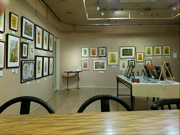 ✴️超特別価格【原画】『スゴロック居住区』犬　猫　動物画　パステル画　風景画