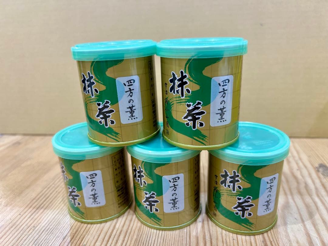京都宇治抹茶 山政小山園 四方の薫30g ×5缶セット MATCHAPOWDER - メルカリ