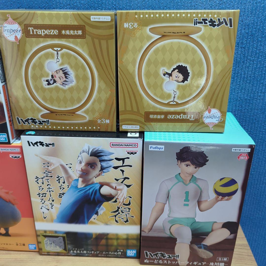 ハイキュー フィギュア 7体セットTrapeze ぬーどるストッパー エース