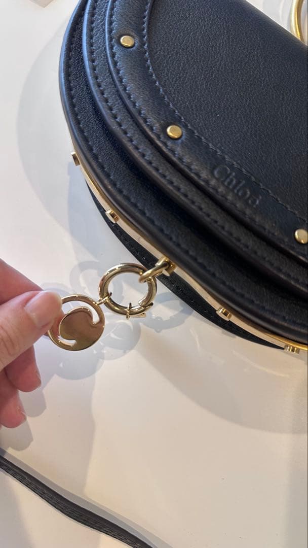 クロエ　ナイル ミノディエール　ブラック　美品