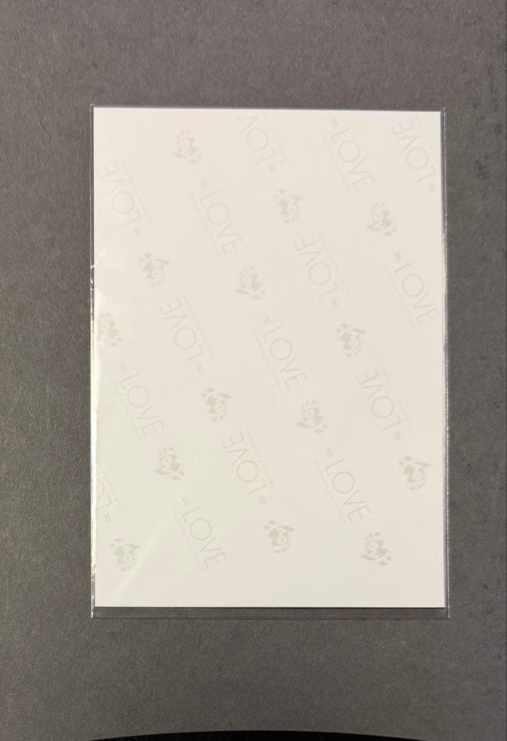 LOVE 佐々木舞香 直筆 ヤンキー衣装 ヨリ