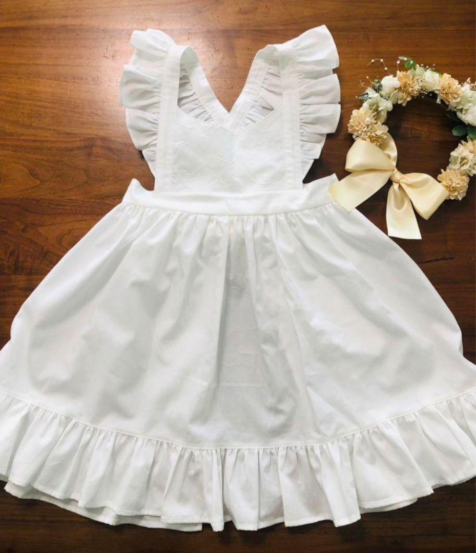 アンティーク着物&被布エプロンセット 大正ロマン 七五三 女の子