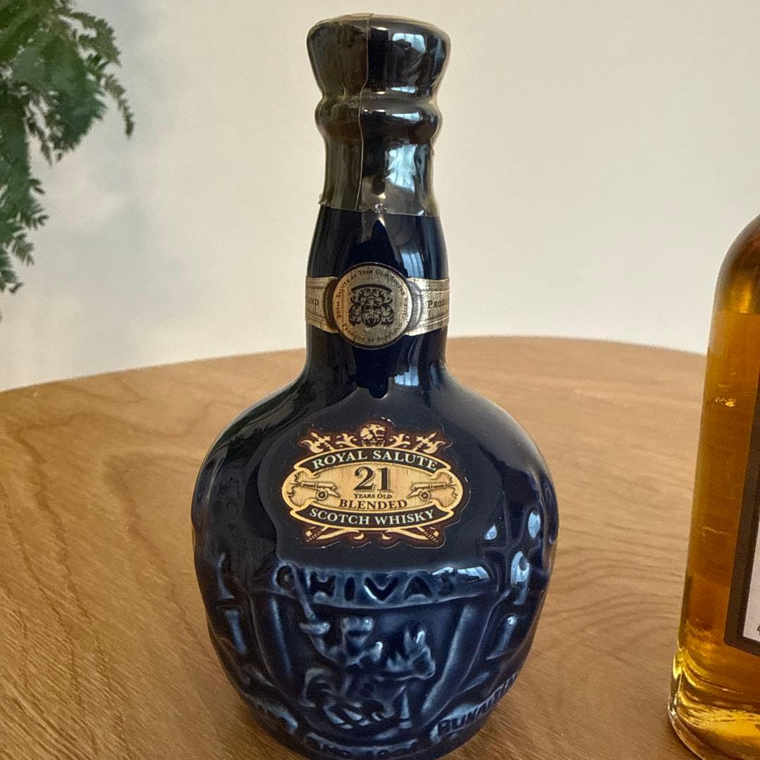 シーバスRoyal Salute 21年 & マッカラン12年ミニボトルセット - メルカリ