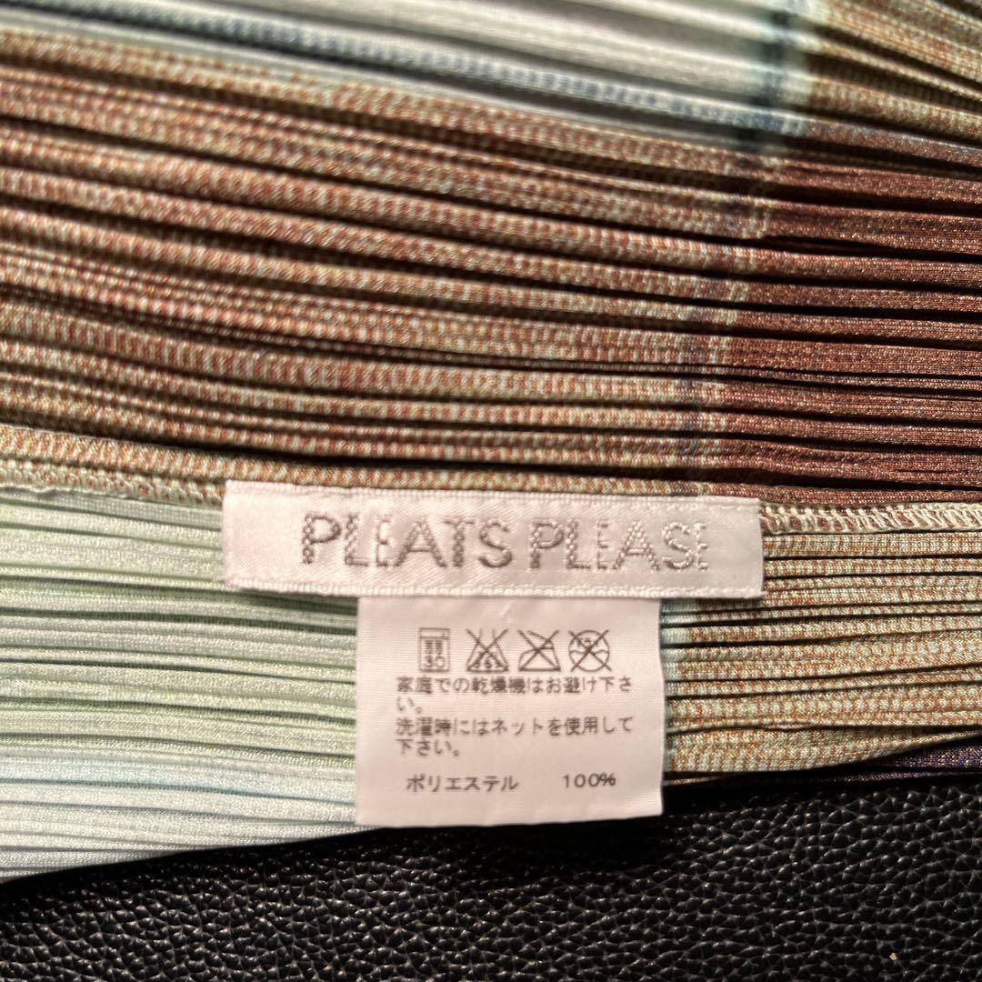 PLEATS PLEASE プリーツタンクトップ マルチカラー