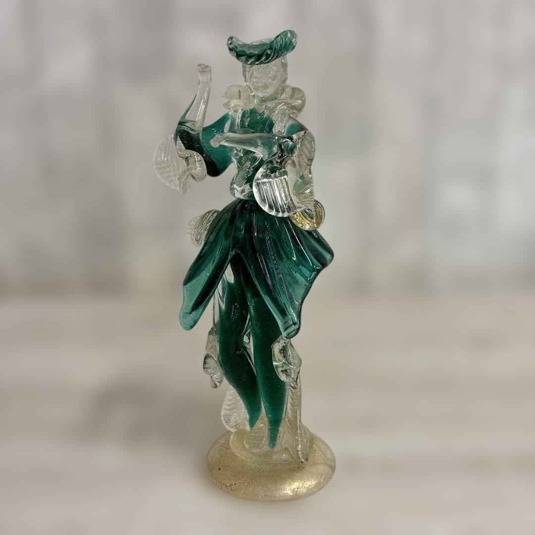 ♯ベネチアングラスグラス人形#ムラーノ ＃貴婦人貴公子セット