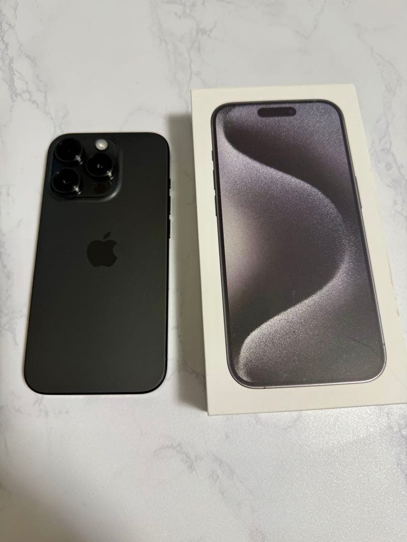 iPhone15pro 128GB ブラックチタニウム