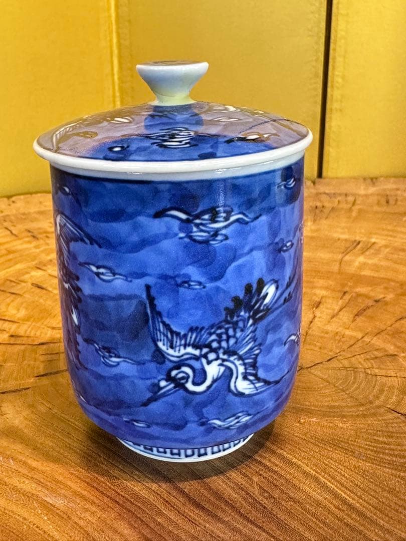 S790 水指 『朝鮮唐津水指』『宇田佐平』 共箱 茶道具 R828 水指