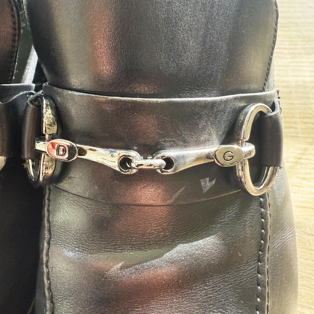 DOLCE&GABBANAドルチェガッバーナドレスシューズ靴ブラック黒 27cm