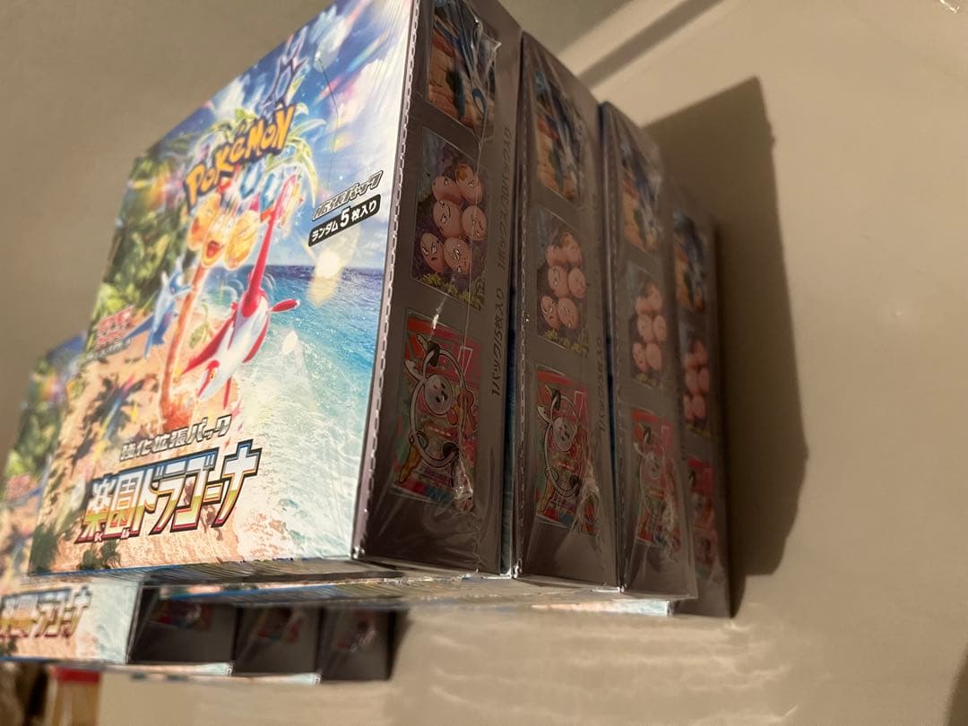 新品未開封　楽園ドラゴーナ　シュリンク付き　7BOX