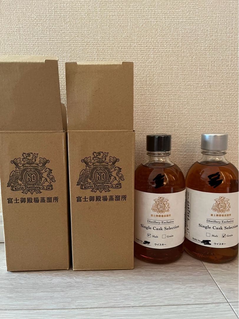 富士山御殿場蒸留所 限定販売ウイスキー 2本セット - メルカリ