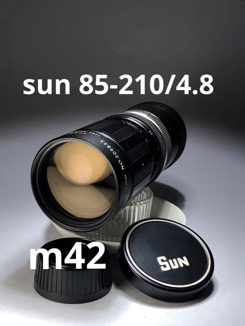 sun 85-210mm f4.8 m42マウント