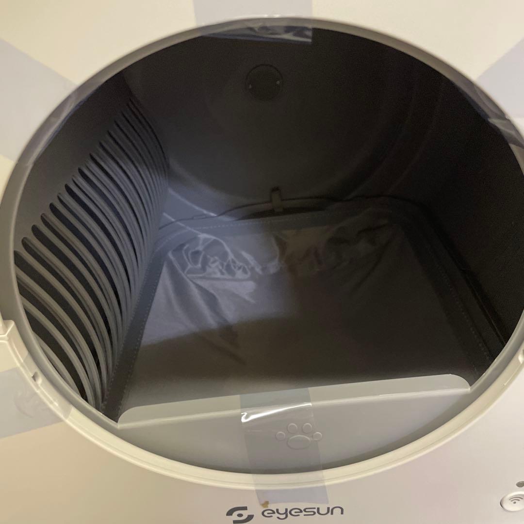 猫 自動トイレ ホワイト EYESUN