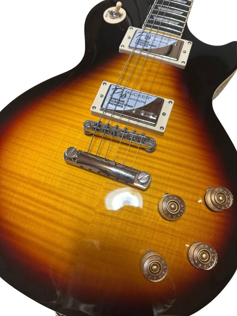 killer製ケース付　Fシリアル Epiphone レスポールダークバースト