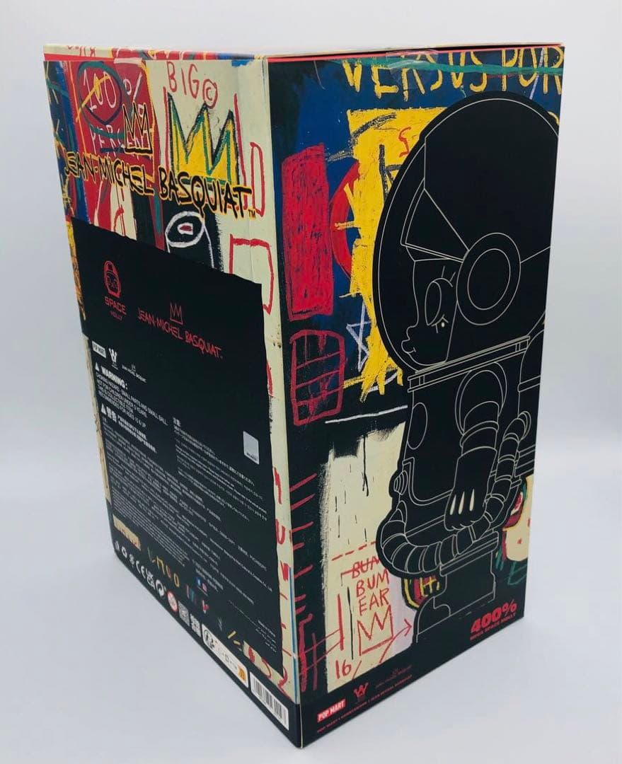 POP MART SPACE MOLLY バスキア BASQUIAT 400%