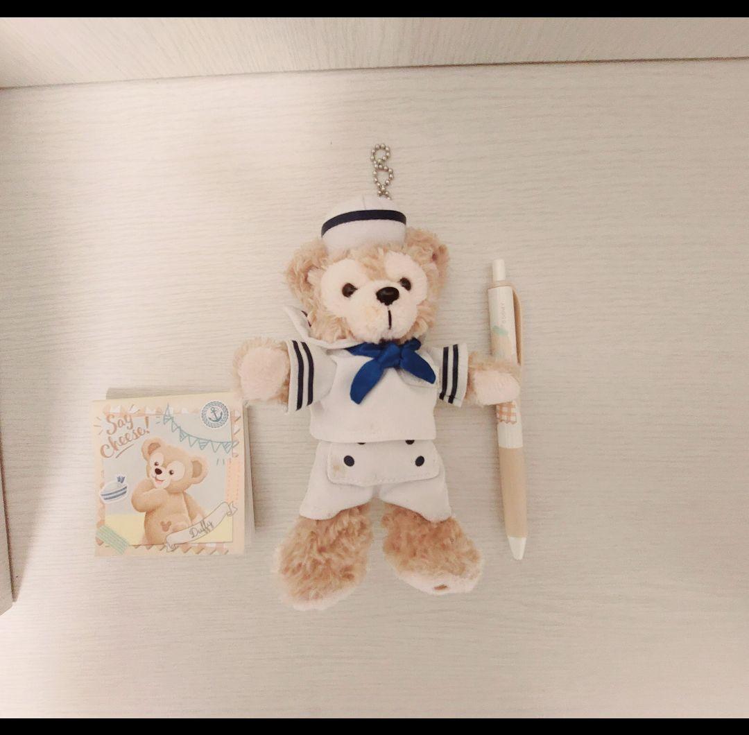 ダッフィー セーラー服 メモ帳とボールペンセット - メルカリ